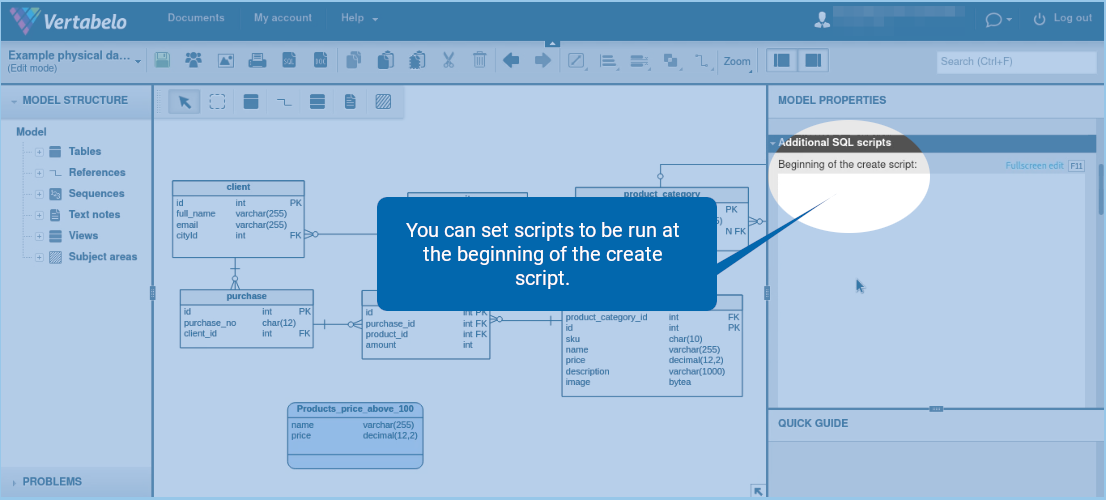 Additional SQL Scripts