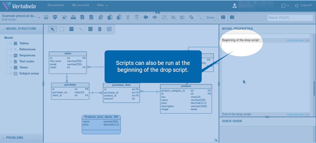 Additional SQL Scripts