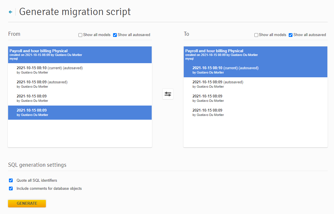 How to Document Design Decisions in Database Modeling