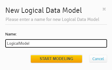 Logical Models Data Types in Vertabelo