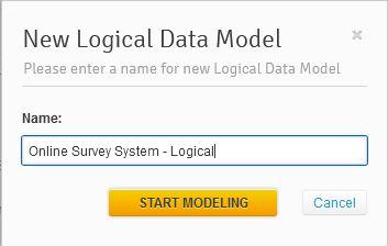 database design for online survey system