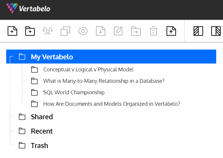 Vertabelo’s Document Structure: How Documents and Models Are Organized