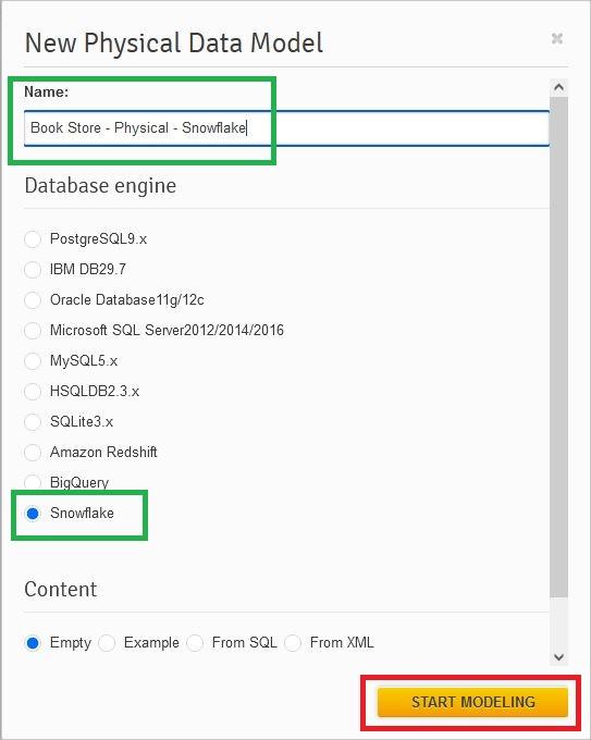 How to Generate a Snowflake Database Model DDL