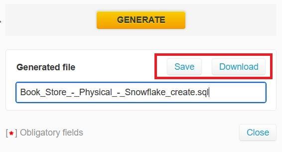 How to Generate a Snowflake Database Model DDL