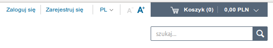 Online store in Polish