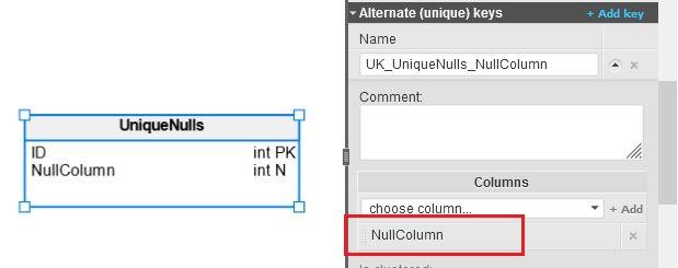 UNIQUE Constraint in a Relational Database